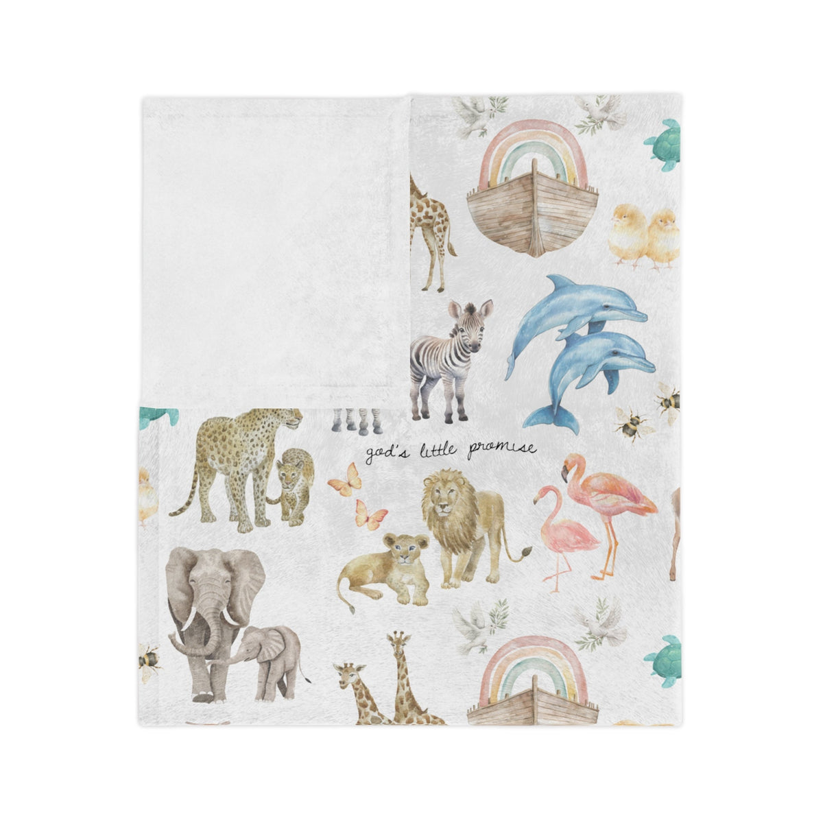 God's Little Promise Minky Blanket