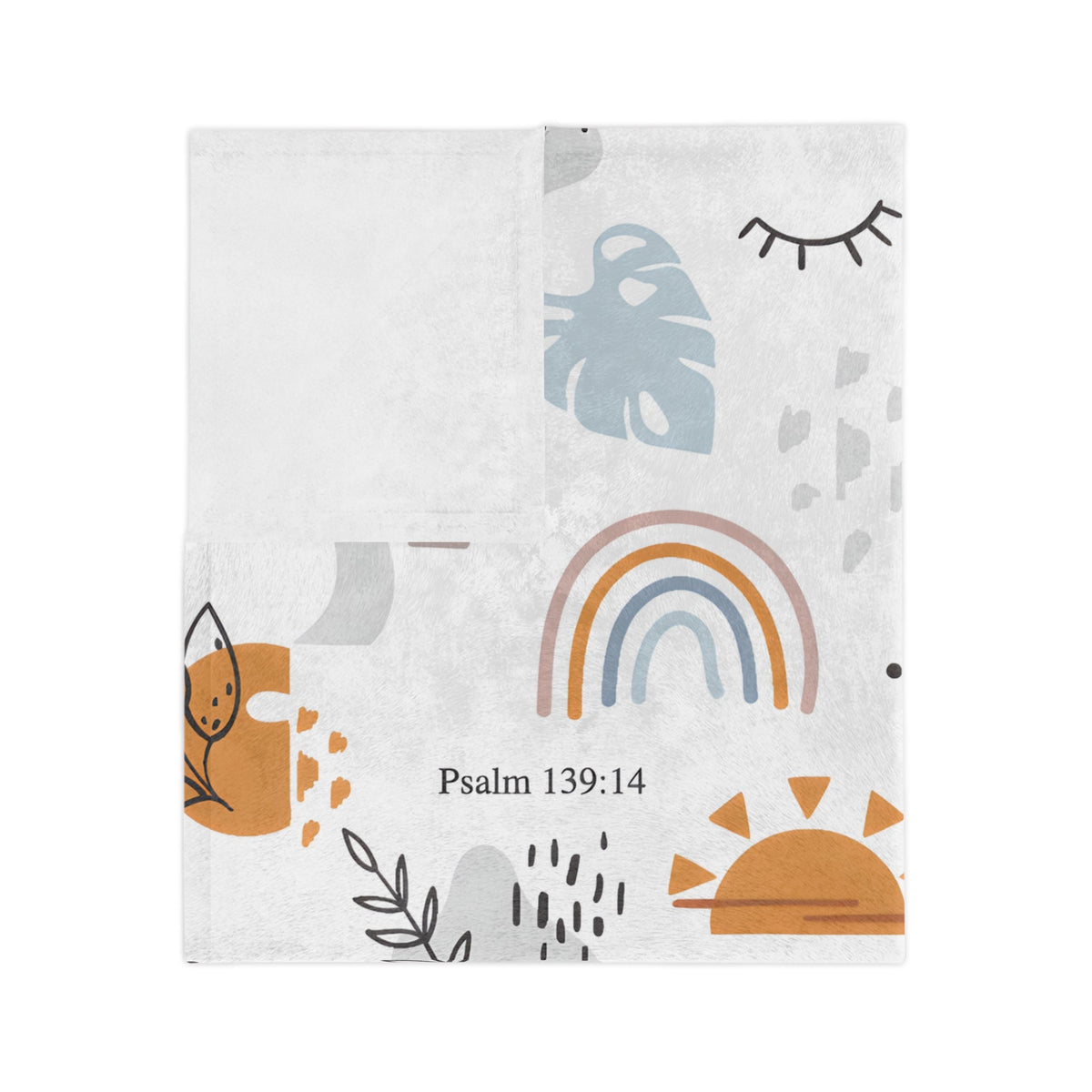 Fearfully and Wonderfully Made Fleece Blanket